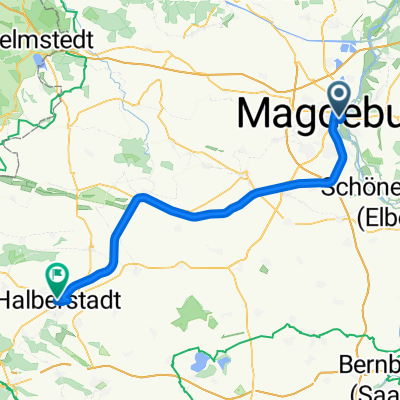 Breiter Weg, Magdeburg nach Georgenstraße, Halberstadt