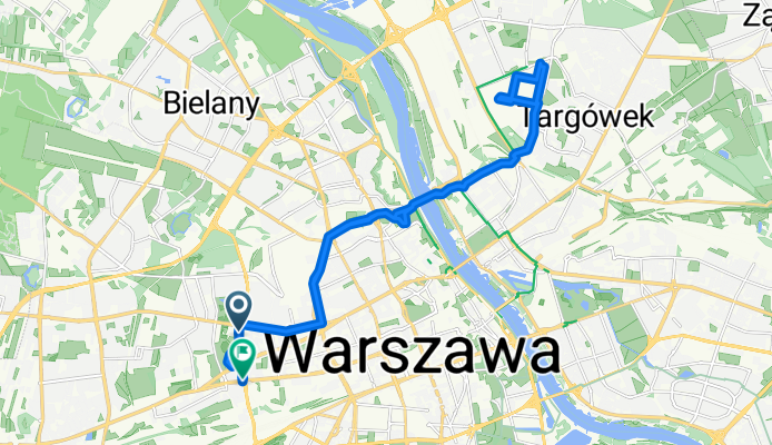 al Prym Tysiąclecia, Warszawa do Marcina Kasprzaka, Warszawa