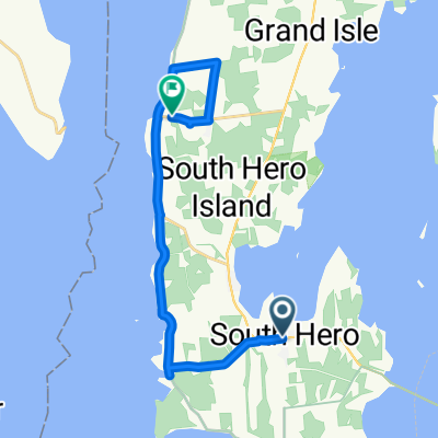 From South Hero to Grand Isle