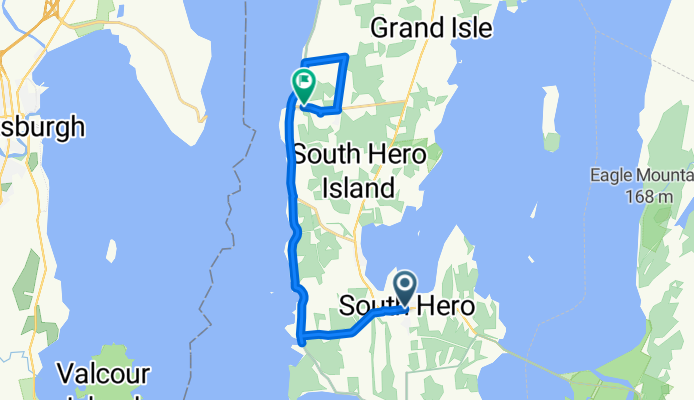 From South Hero to Grand Isle