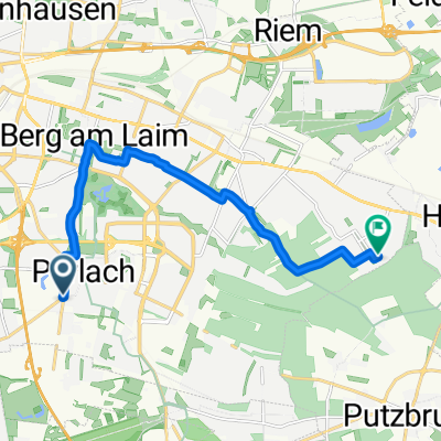 Fasangartenstraße, München nach Von-Gravenreuth-Straße, München