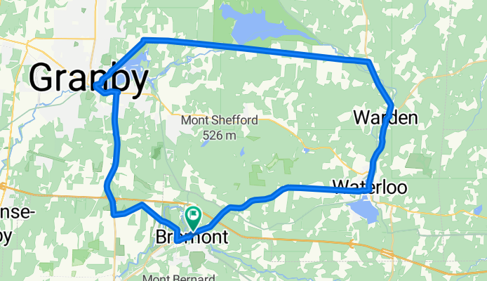 Bromont - Waterloo - Granby