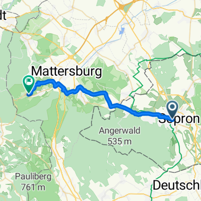 From Sopron to Forchtenstein