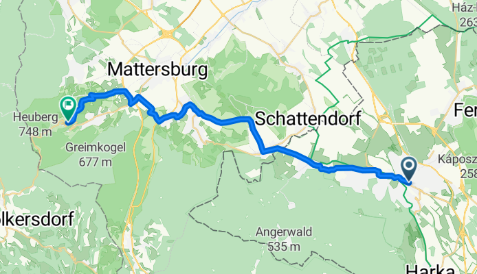 From Sopron to Forchtenstein