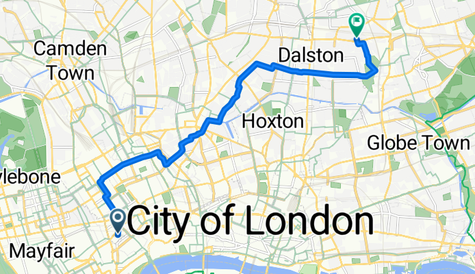 Route home tomorrow