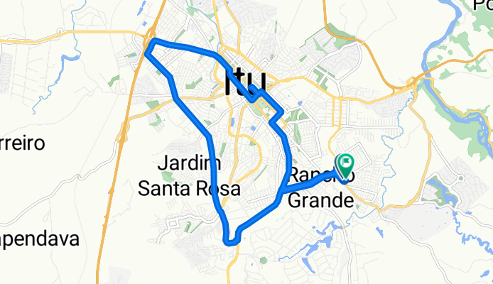 Rua Luís Pavanello, Itu a Rua Luís Pavanello, Itu