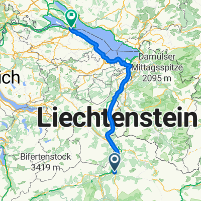 Sankt Martinsplatz to Untere Laube