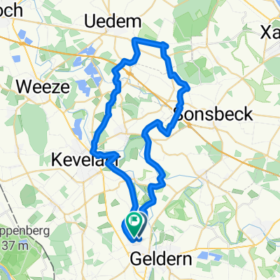 Test-Route in Geldern