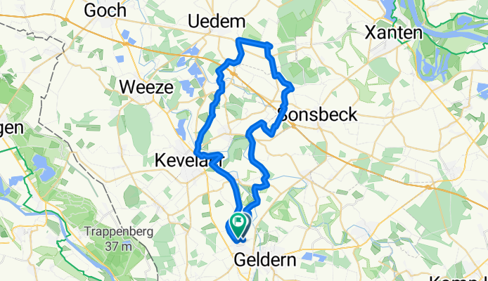Test-Route in Geldern