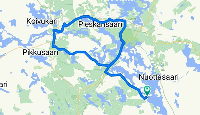 Särkikannantie to Särkikannantie