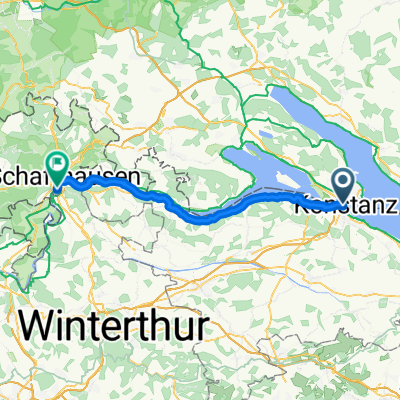 Untere Laube to Neuhausen