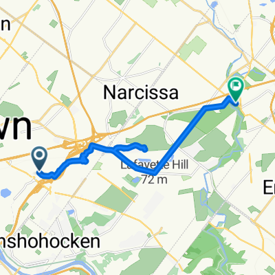 Alan Wood Rd, Conshohocken to E Skippack Pike, Fort Washington
