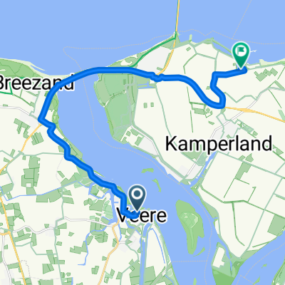 Bastion, Veere nach Strandloper, Kamperland