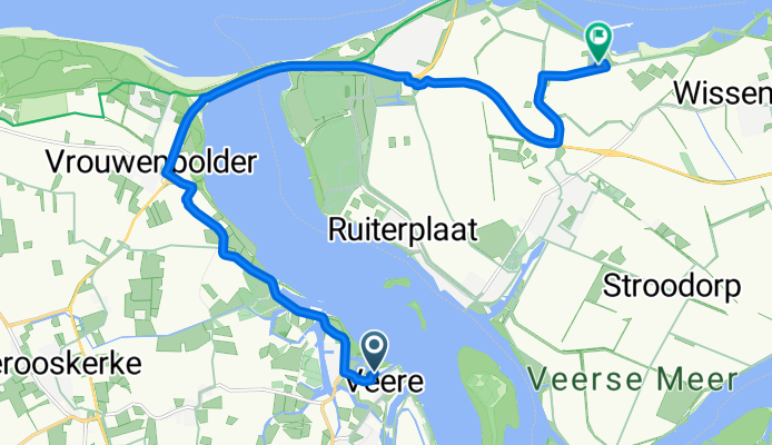 Bastion, Veere nach Strandloper, Kamperland
