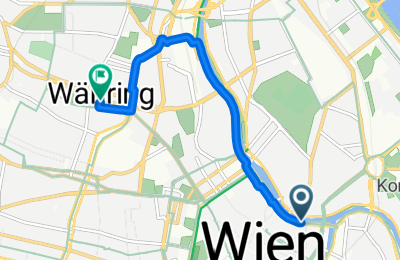 Vom Bikemap Office zum Kutschkermarkt