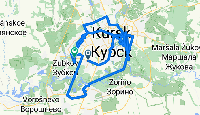 От улица Сумская 37-Б/2 до 4-й Автодромный переулок