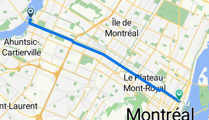 Av Durham, Montréal à Rue St-Antoine E, Montréal