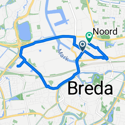 Groenlingstraat, Breda naar Groenlingstraat, Breda