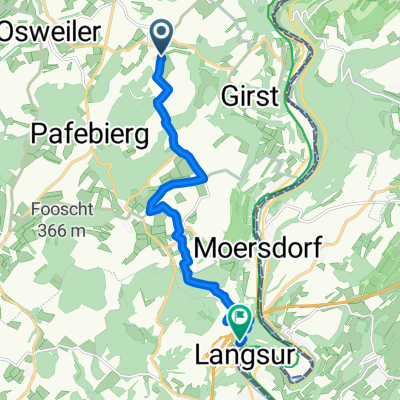Route zu BURGER KING