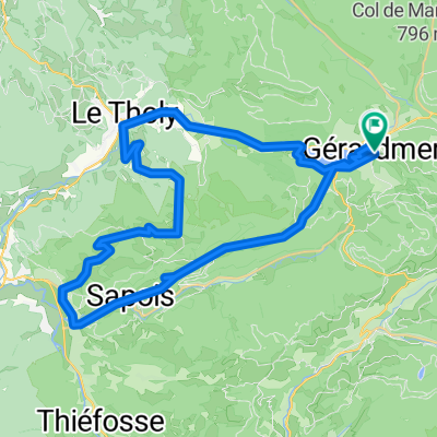 Montée du Pré des Clefs 2A to Montée du Pré des Clefs