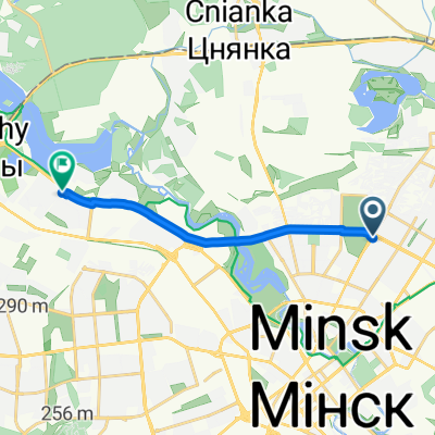 улица Сурганова, Минск до Баторинская улица, Минск