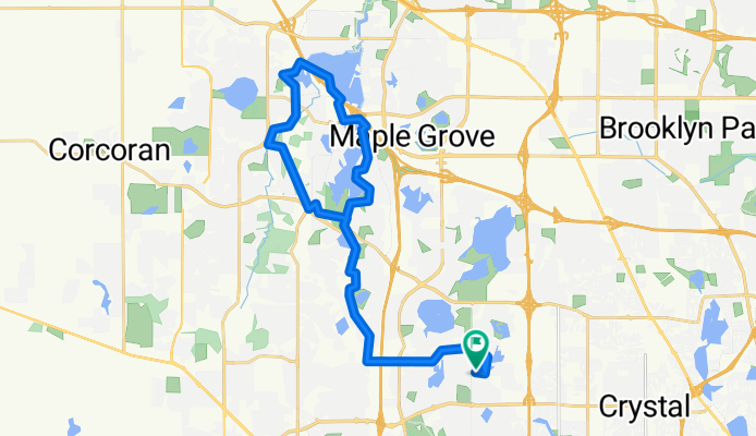 Yorktown Ln N, Plymouth to Yorktown Ln N, Plymouth