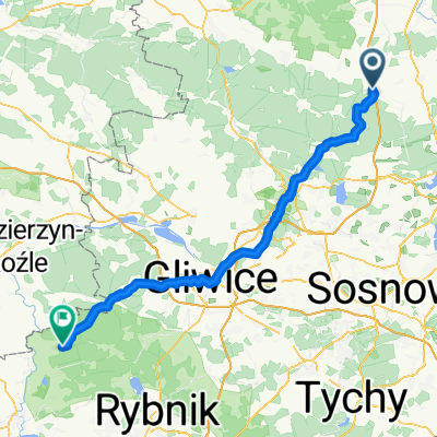 Dworcowa, Woźniki to S Moniuszki, Kuźnia Raciborska