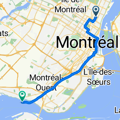 la moitié de la boucle/Lachine