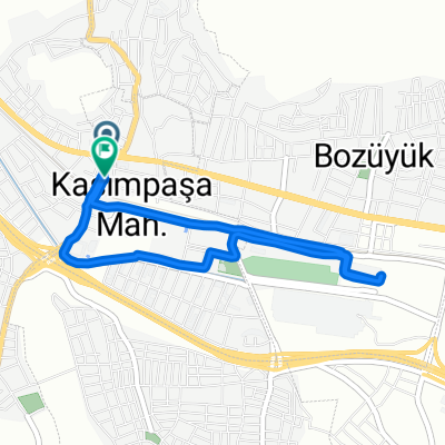 Route to Saraycık Caddesi