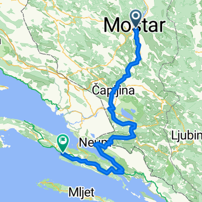 Mostar-zuljana_bikemap