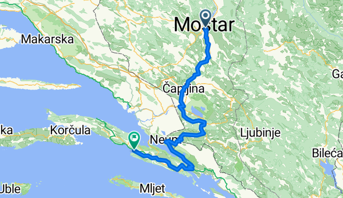 Mostar-zuljana_bikemap