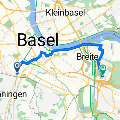 Kernmattstrasse, Binningen nach Burenweg, Birsfelden