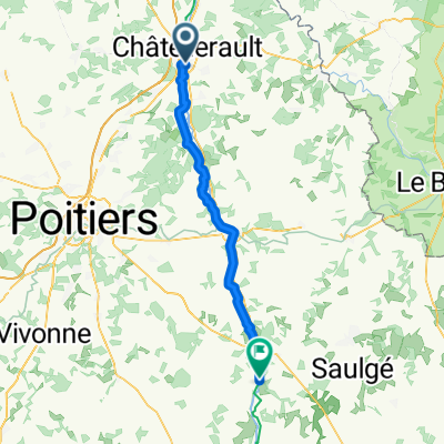 Chemin du Chilloux d'Ozon 17B to Rue des Glycines