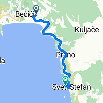 From Bečići to Sveti Stefan