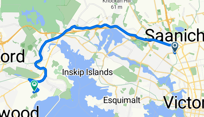 Douglas St, Saanich to College Rd, Colwood