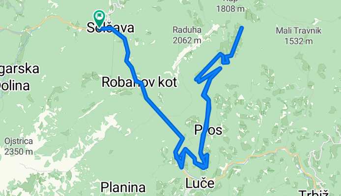 Solčava to Solčava