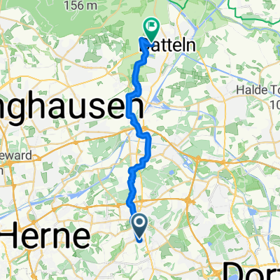 Hedwigstraße , Castrop-Rauxel nach Drosselweg, Datteln