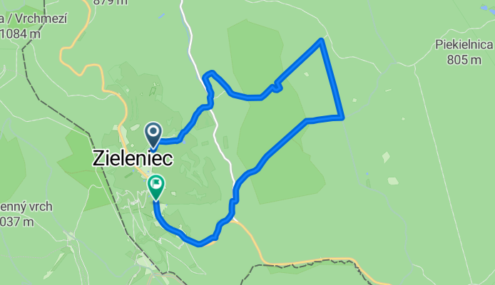 Route in Duszniki-Zdrój