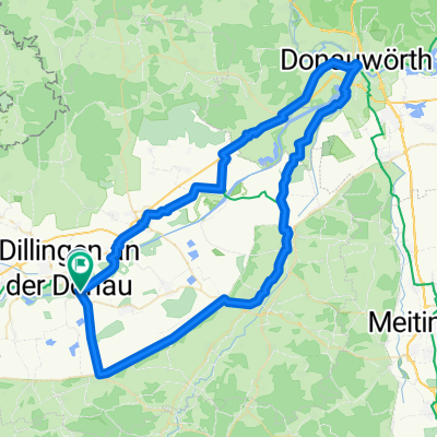 2.TAG C. Donau – Donauwörth - C. Donau 74 Km