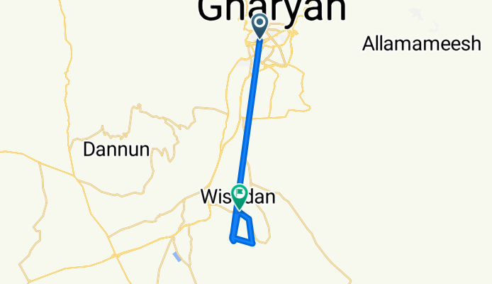 Moderate route