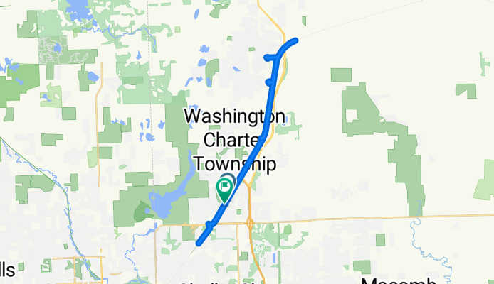 Macomb Orchard Trail, Washington to Macomb Orchard Trail, Washington