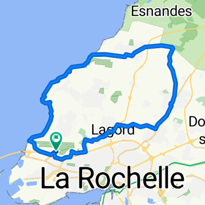 Promenade côtière avec vue sur la Baie de l'Aiguillon