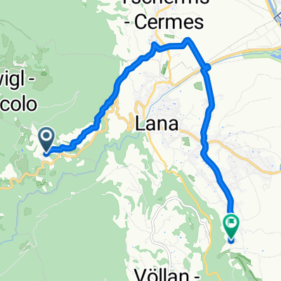 Von Sankt Pankraz bis Lana