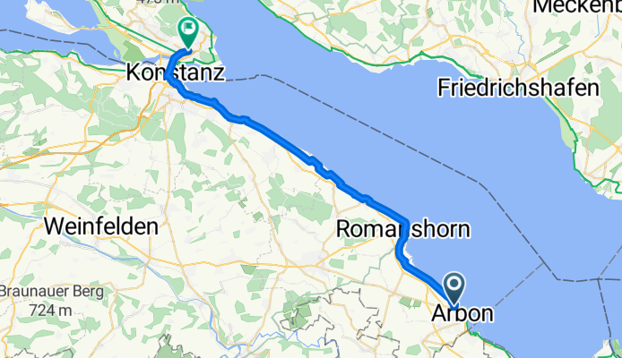 Arbon nach Konstanz