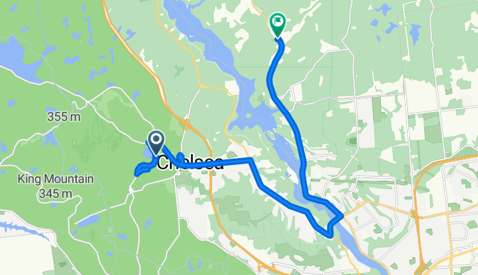 Gatineau Pky, Chelsea to Montée de la Source, Cantley