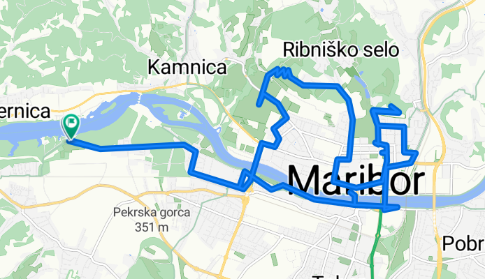 Limbuško nabrežje, Limbuš to Limbuško nabrežje, Limbuš