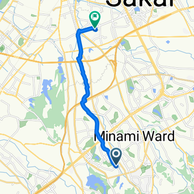 城山台3丁目, 堺市へ八田北町, 堺市