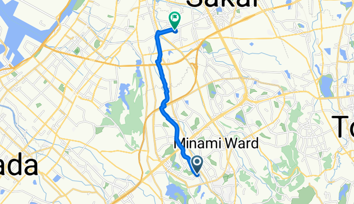 城山台3丁目, 堺市へ八田北町, 堺市