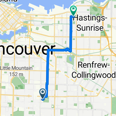 Fraser St, Vancouver to Garden Dr, Vancouver