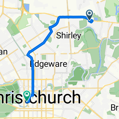 Michigan Pl, Christchurch to Hereford St, Christchurch